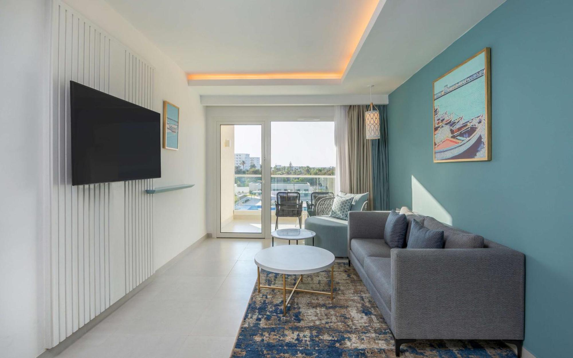 Hilton Skanes Monastir Beach Resort Exterior foto Living room