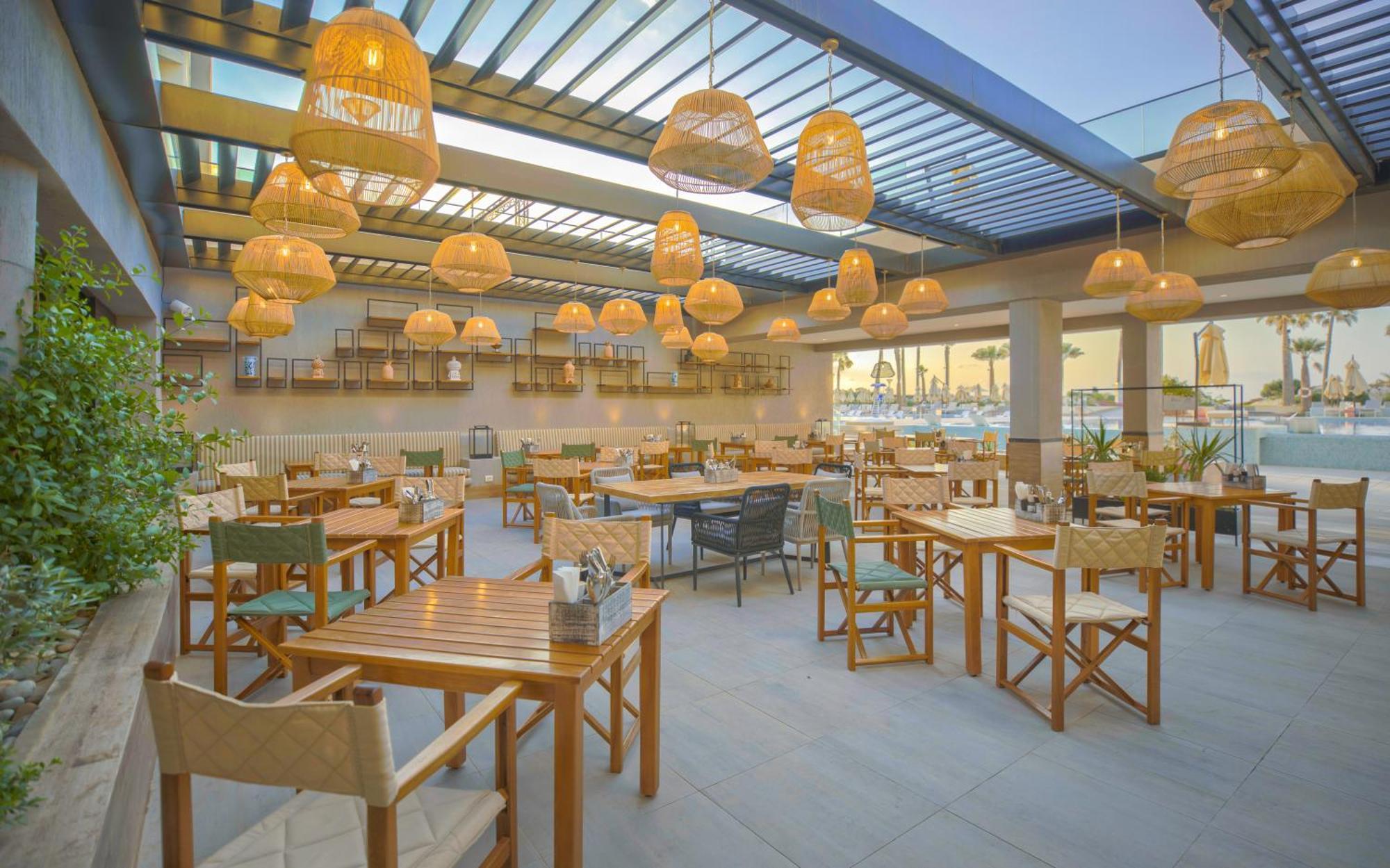 Hilton Skanes Monastir Beach Resort Exterior foto Restaurant